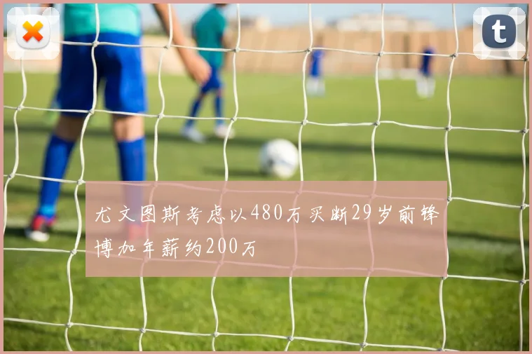 尤文图斯考虑以480万买断29岁前锋博加年薪约200万